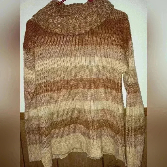 WRANGLER western style Fall Retro Knit Classic Cabincore sweater size M (#226) - Picture 2 of 5